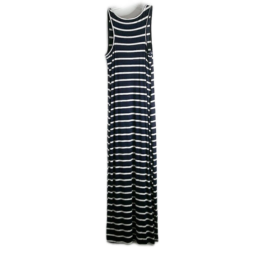 Yelete - Sleeveless Striped Maxi Dress - Size Small